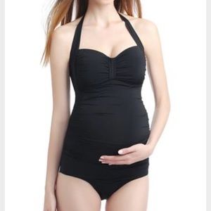 Kimi + Kai maternity "Dana" one piece swimsuit, M